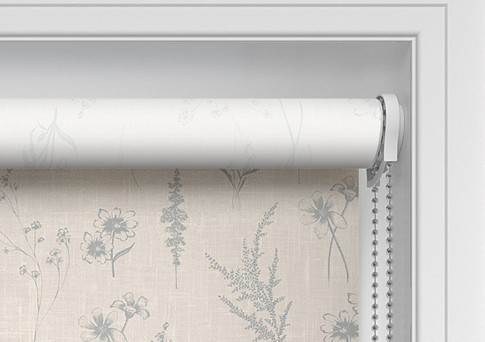 Botanical Sketchbook, Touch of Grey - Twist&Fit Roller Blind - Image 11